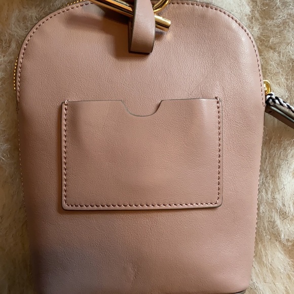 Thacker- Sandstone Gold Genuine Leather Wristlet - Picture 5 of 8